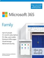 Microsoft 365 Family (15 Monate, 6 Benutzer) + Kaspersky Internet Security (12 Monate, 1 Benutzer) - Office-Software