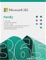 Microsoft 365 Family – obnova (elektronická licencia) - Kancelársky softvér