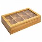 Westmark Aufbewahrungsbox für Teebeutel aus Bambus TeaTime - Tee-Box