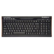 Samsung Pleomax PKB-5400 black, slim, multimedial, USB (cable 1,5m) - Keyboard