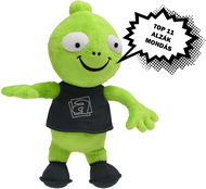 Soft Toy Alza Alien Talking Plush HU - Plyšák