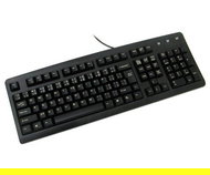 Klávesnice UNIKEY (OEM) černá (black) - CZ, PS/2+USB - Keyboard
