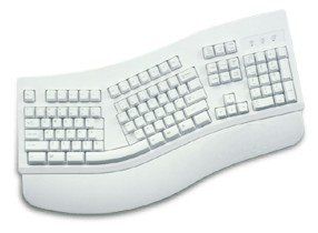 Klávesnice CHICONY KB-7903 ergonomická - PS/2 - Keyboard - Main image