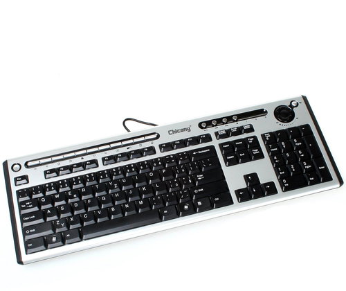 CHICONY KB-0420 silver-black - Keyboard - Main image