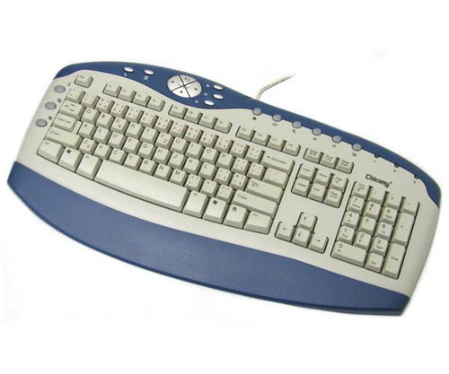 CHICONY KUP-0108 bílá - Keyboard - Main image
