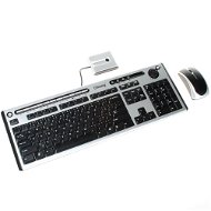 CHICONY WUR-0420TR black-silver  - Keyboard and Mouse Set