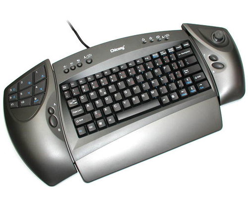CHICONY KPD-0250 Game Keyboard černá - Gaming Keyboard - Main image