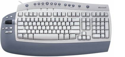 Klávesnice Microsoft Office keyboard ENG - PS/2+USB - Keyboard - Main image