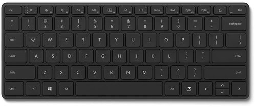 Microsoft Designer Compact Keyboard HU, Black Main image Microsoft Designer Compact Keyboard HU, Black - Keyboard - Main image