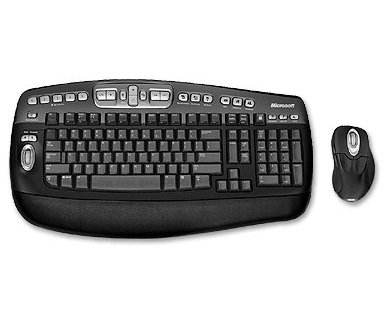 Microsoft Wireless Optical Desktop Elite CZ - bezdrát. klávesnice a optic. myš - PS/2+USB - - - Main image