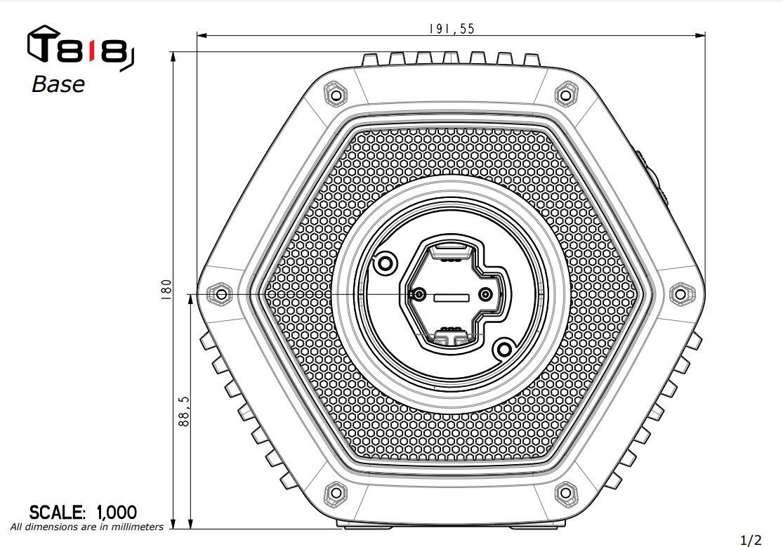 Thrustmaster T818 - Cockpit Mount Kit - Controller Accessory | Alza.cz