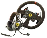 Thrustmaster Rennen Kit Ferrari 599XX Alcantara, Kopfhörer + Lenkrad-Zusatz (4160771) - Set