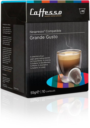  Caffesso Grande Gusto Selection box CA10-GRA  - Kávové kapsle - Main image