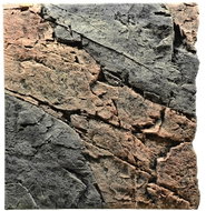 BACK TO NATURE SLIM-LINE 60 B Basalt/Gneiss 50 × 55 cm - Aquarium Background