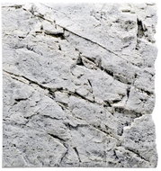 BACK TO NATURE SLIM-LINE 60 B White Limestone 50 × 55 cm - Aquarium Background