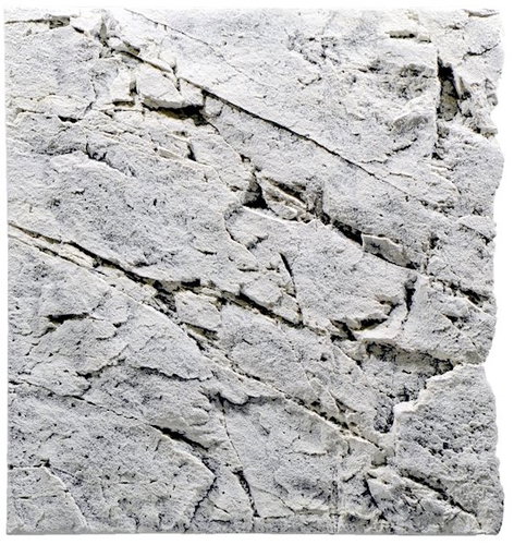 BACK TO NATURE SLIM-LINE 60 B White Limestone 50 × 55cm - Aquarium Background - Main image