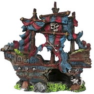 MACENAUER dekorace do akvária, pirátská loď 23 cm - Aquarium Decoration