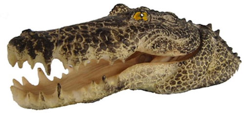 MACENAUER dekorace Krokodýlí hlava 15 cm Main image MACENAUER dekorace Krokodýlí hlava 15 cm - Aquarium Decoration - Main image