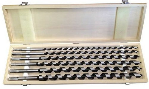 EXTOL serpentine drills in wood, set of 6pcs - Drill Set - Main image