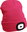 Cap with headlamp 4x45lm, USB charging, pink, 43193