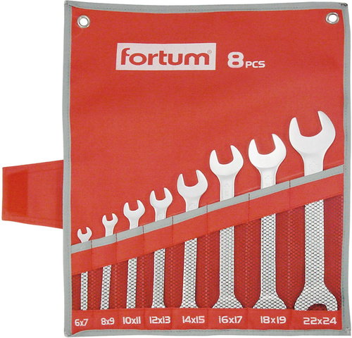 Fortum 4730104 - Flat Wrench Set - Main image