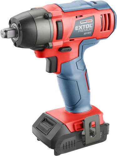 EXTOL PREMIUM Impact wrench 1/2' aku SHARE20V, 180Nm, 20V Li-ion, 2000mAh, 8891810 - Impact Wrench  - Main image