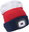 Cap with headlamp, white/red/blue, 43450
