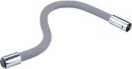 BALLETTO ramienko flexibilné sivé, nastaviteľný tvar - Výtokové ramienko na batériu