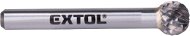 Cutter EXTOL INDUSTRIAL fréza karbidová, kulová, pr.10mm/stopka 6mm, 8703734 - Fréza