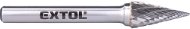 EXTOL INDUSTRIAL fréza karbidová, konická-jehlan, pr.10x20mm/stopka 6mm, 8703794 - Cutter