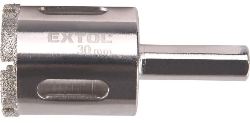 EXTOL 8801987 PREMIUM gyémánt fúrószár, O 30mm