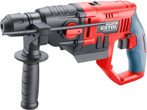 EXTOL PREMIUM kladivo vrtací aku SHARE20V, 1,2J, SDS plus, zdarma baterie a nabíječka - Vrtací kladivo - Main image