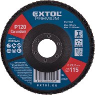 EXTOL PREMIUM 8803466 Lamellás csiszolókorong, korund 115mm, P120 - Lamellás korong