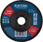 EXTOL PREMIUM 8803474 Lamellás csiszolókorong, korund 125mm, P80 - Lamellás korong