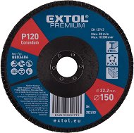 EXTOL PREMIUM Kotúč lamelový šikmý korundový 150 mm, P120, 8803486 - Lamelový kotúč