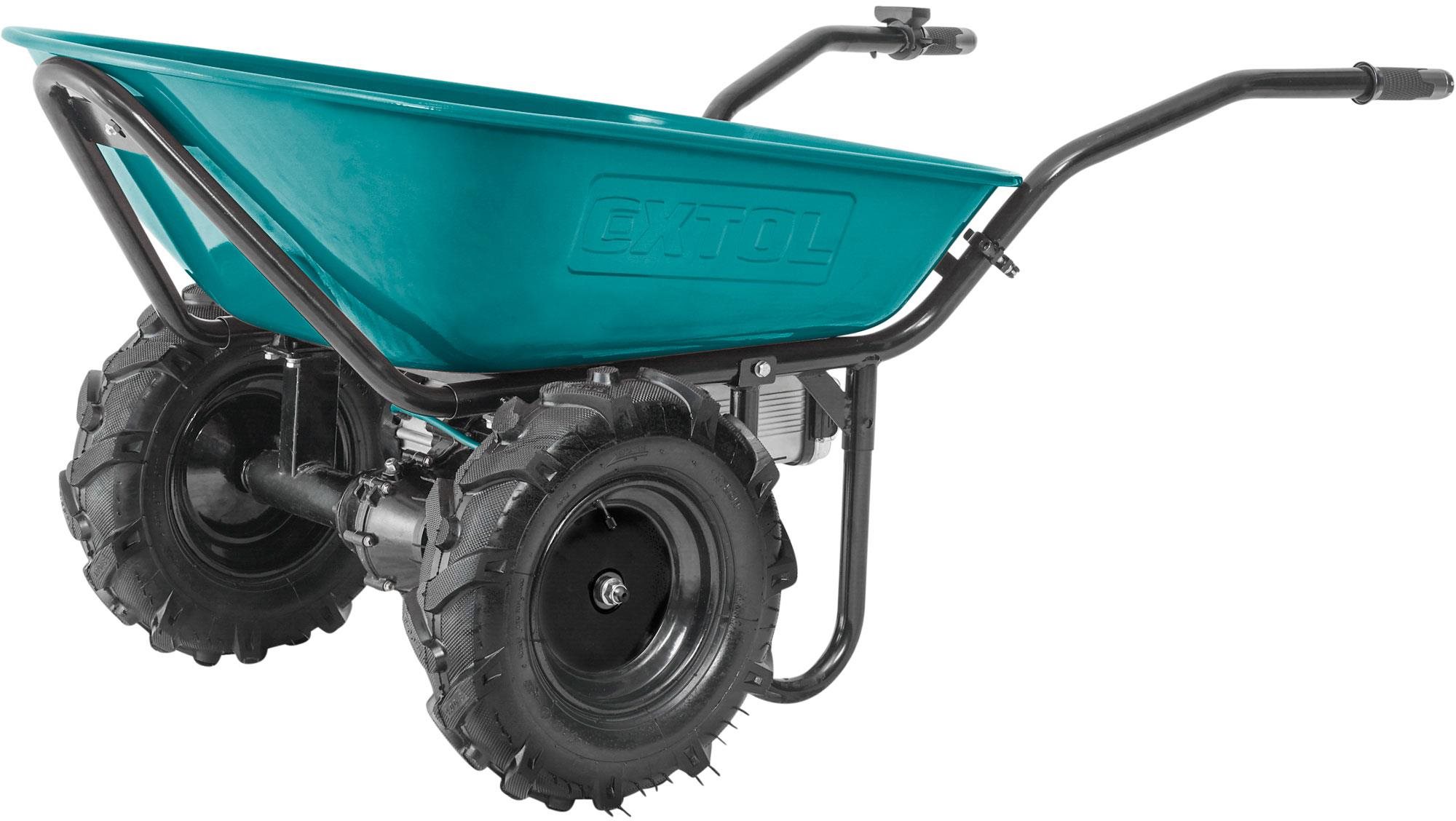 EXTOL INDUSTRIAL 8791590 AKU sebességváltós kétkerekű talicska