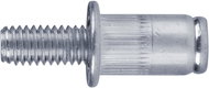 FORTUM Steel riveting screws set 25pcs, M6x12mm, 4770676 - Rivet Nuts