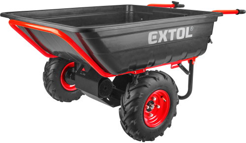 EXTOL PREMIUM Two-wheel truck with gearbox, 40V Li-ion, (1x6 Ah) 8891592 - Garden Wheelbarrow - Main image