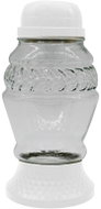 Madona Solar grave light wreath white 20cm - LED Candle