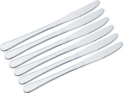 MagicHome Stolní nůž, nerezová ocel, 6 ks - Dining Knife - Main image