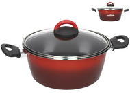 MAGEFESA Hrnec 24 cm 4 l Rosso + poklice - Hrnec