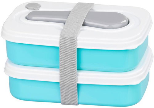 MagicHome Lunchbox, 2 kusy, s vidličkou/lžící, 1 litr - Lunch Box - Main image