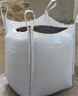 Zafido Vak na odpad 100/100/100 cm - bílý - Bag