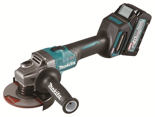 MAKITA Angle Grinder AKU 125 mm Li-ion XGT 40V/4,0Ah Makpac GA005GM201 (2x4 Ah) - Angle Grinder  - Main image