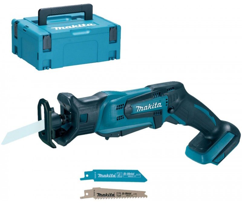 Makita DJR183ZJ Akkus orrfűrész, Li-ion LXT 18 V, Makpac (akku nélkül)