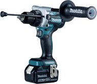 MAKITA Příklepový šroubovák AKU Li-ion LXT 18V, Makpac, DHP492RTJ (1 × 5 Ah) - Cordless Drill