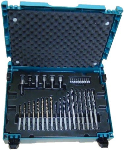 MAKITA Set of SDS-Plus bits and drills 65 pcs in Makpac B-69478