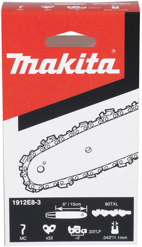 MAKITA Saw chain 15 cm 1,1 mm 0,325", 043" 32 links DUC150 - Chainsaw Chain - Main image