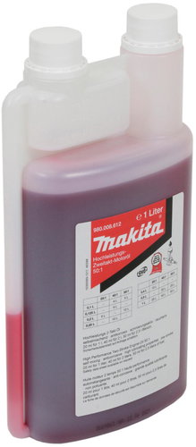 MAKITA Motor oil semi-synthetic 2 stroke 1:50, 1000 ml with dispenser - Motor Oil - Main image