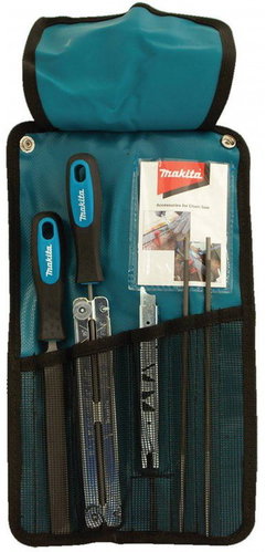 MAKITA Chain Grinding Set Diameter 5.5 mm, 5 pcs D-72198 - Chainsaw Sharpening Kit - Main image